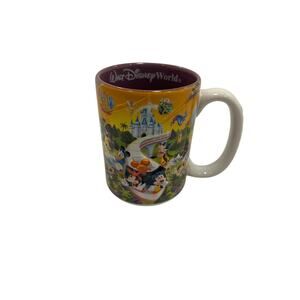 Authentic Walt Disney World Grandma Ceramic Mug Cup w/Mickey Mouse Minnie Mouse